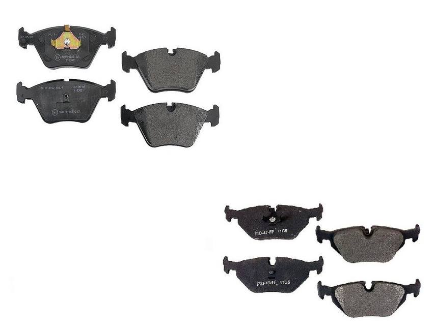 BMW Disc Brakes Kit - Pads Front and Rear